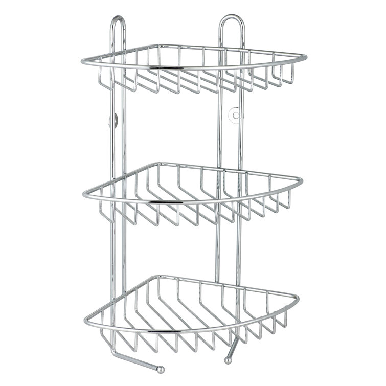 Belfry Bathroom Oxbow 3 Tier Corner Shower Rack Wayfair.co.uk
